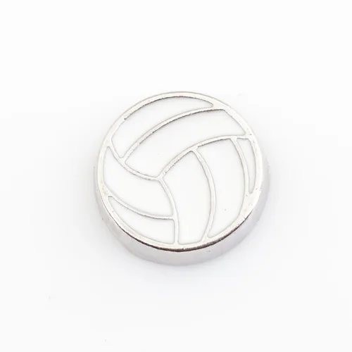 Volleyball, Floating charms,Fit floating charm lockets FC0003