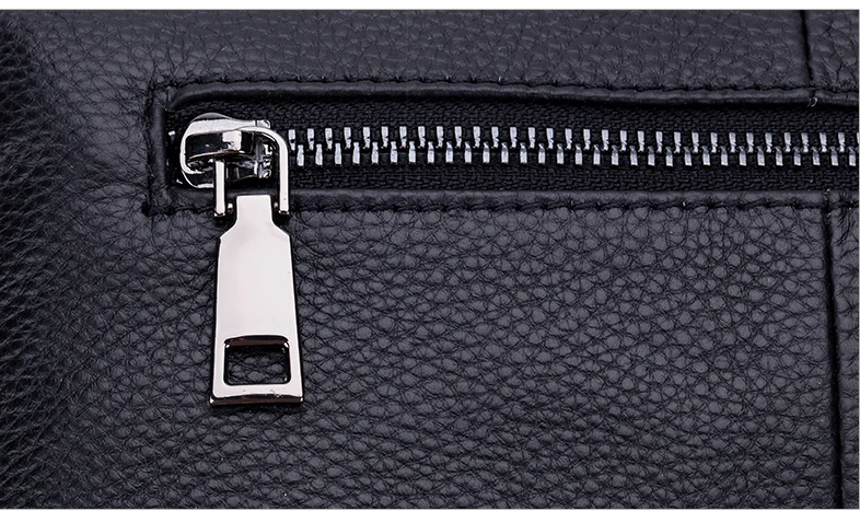 Lomelobo Women Messenger Bag Genuine Leather Ladies Shoulder Bags Handbag Female Hobos Bag Litchi Pattern +Tassel Crossbody Bags HBL5555 Details (08)