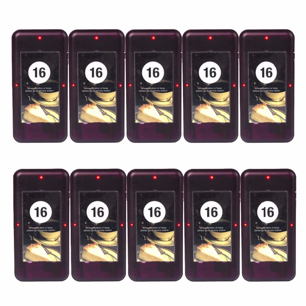 10pcs RETEKESS Restaurant Coaster Pager Receiver Call For 433MHz Wireless Paging Queuing System Waiter Calling System F4420A
10pcs RETEKESS Restaurant Coaster Pager Receiver Call For 433MHz Wireless Paging Queuing System Waiter Calling System F4420A