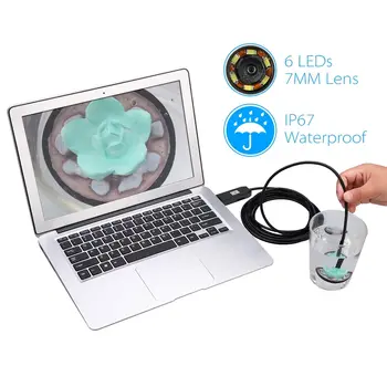 Car diagnostic scanner tool Android OTG USB Endoscope Inspection Borescope 5M 2M 1M 6 LED 7MM Lens USB Wire Snake Tube Camera
Car diagnostic scanner tool Android OTG USB Endoscope Inspection Borescope 5M 2M 1M 6 LED 7MM Lens USB Wire Snake Tube Camera