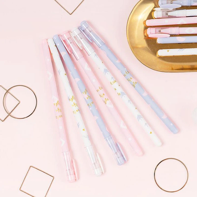 3 Pcs/set Kawaii 0.2mm Gold Pine Letter Printed Gel Pens Signature Pen Escolar Papelaria School Office Supply Stationery Gift
3 Pcs/set Kawaii 0.2mm Gold Pine Letter Printed Gel Pens Signature Pen Escolar Papelaria School Office Supply Stationery Gift