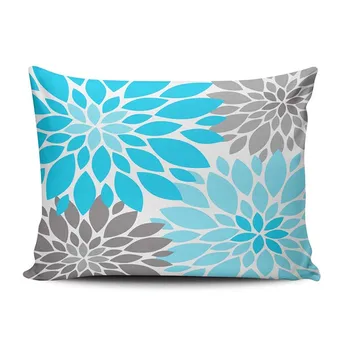 Aqua Mint and Turquoise Blue and Gray Chrysanthemums Floral Pattern Customizable Rectangle 20x30 inch Standard Size Throw Pillow
Aqua Mint and Turquoise Blue and Gray Chrysanthemums Floral Pattern Customizable Rectangle 20x30 inch Standard Size Throw Pillow