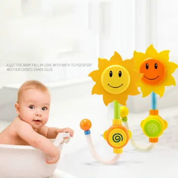 2 PCS Baby Funny Water Game Bath Toy Sunflower Shower Faucet Baby Bath Spout Play Swimming Bathroom Toys Summer Bathing
2 PCS Baby Funny Water Game Bath Toy Sunflower Shower Faucet Baby Bath Spout Play Swimming Bathroom Toys Summer Bathing