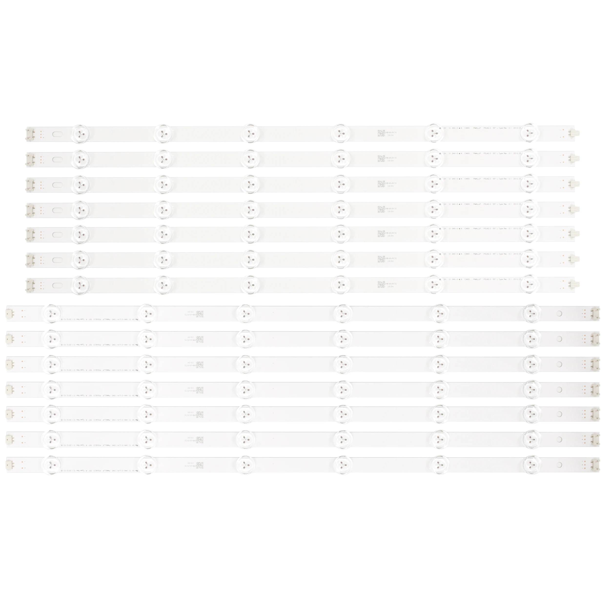 14 PCS/set LED backlight strip for LG 55 inch TV 55LN5400 55LN5200 55LN5700 innotek Pola 2.0 POLA2.0 55 inch R L type
14 PCS/set LED backlight strip for LG 55 inch TV 55LN5400 55LN5200 55LN5700 innotek Pola 2.0 POLA2.0 55 inch R L type