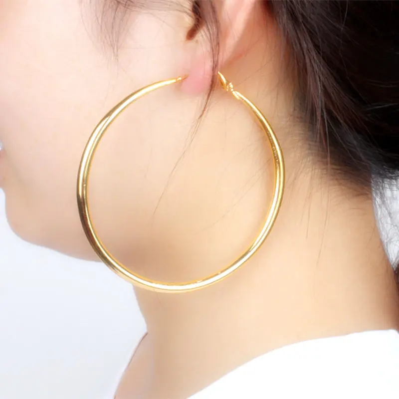 Big Gold Circle Round Hoop Earrings For Women Punk Large Hoops Earrings Trendy Party Exaggerated Earrings Jewelry Gift
Big Gold Circle Round Hoop Earrings For Women Punk Large Hoops Earrings Trendy Party Exaggerated Earrings Jewelry Gift