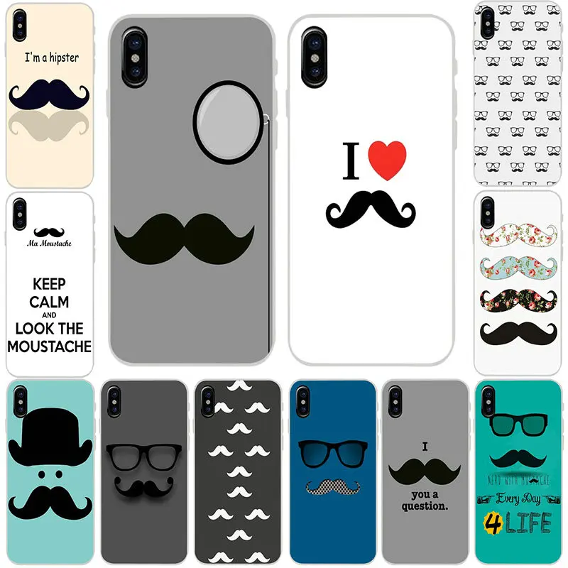 Soft TPU Silicone Mobile Phone Cases Transparent for iPhone X XR XS Max 8 7 Plus 6 6S Plus 5 5S SE 5C 4 4S Cute i love Mustache
Soft TPU Silicone Mobile Phone Cases Transparent for iPhone X XR XS Max 8 7 Plus 6 6S Plus 5 5S SE 5C 4 4S Cute i love Mustache
