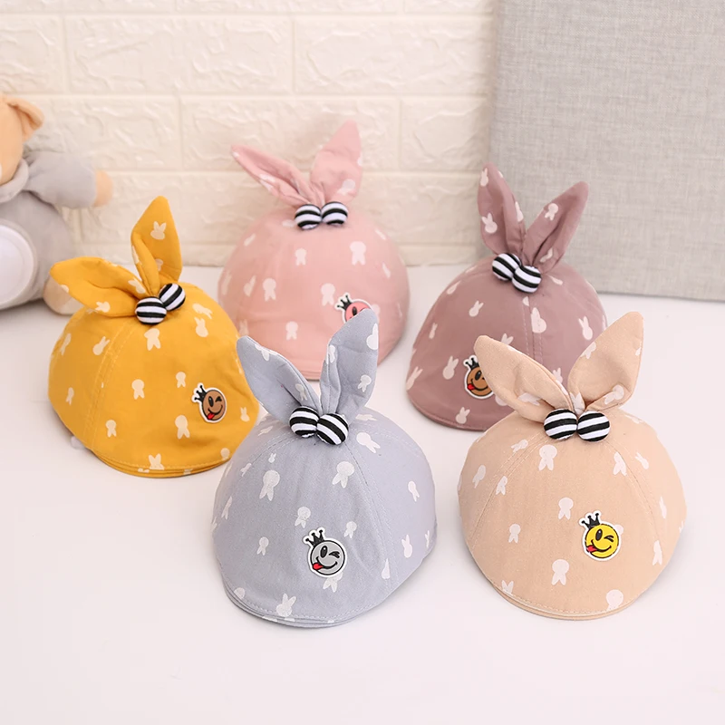 Cute Baby Hats Baby Boys Girls Kids Rabbit Ear Hat Cartoon Smiling Face Bunny Print Baseball Cap Sun Hat Cartoon Baby Hat
Cute Baby Hats Baby Boys Girls Kids Rabbit Ear Hat Cartoon Smiling Face Bunny Print Baseball Cap Sun Hat Cartoon Baby Hat