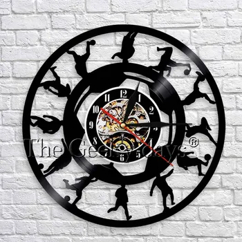 Playing Football Player Silhouette Wall Clock Modern Design Soccer Vinyl 3D Wall Watches Sport Wall Art Decorative Clocks
Playing Football Player Silhouette Wall Clock Modern Design Soccer Vinyl 3D Wall Watches Sport Wall Art Decorative Clocks