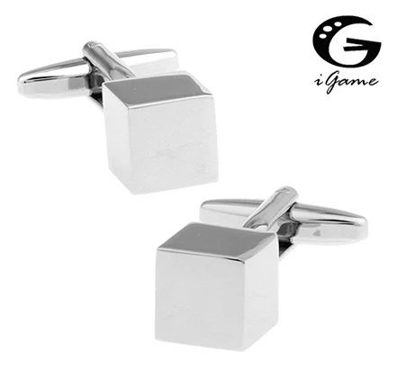 iGame Men Cuff Links Silver Color Copper Engravable Design Best Gift For Men Free Shipping
iGame Men Cuff Links Silver Color Copper Engravable Design Best Gift For Men Free Shipping