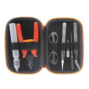 Vapor Storm V1 Kit 8 in 1 Coil Jig Tool Set Kits Ceramic Tweezers Pliers bottle with Carrying Bag for Vape RDA Rebuild Wire Coil
Vapor Storm V1 Kit 8 in 1 Coil Jig Tool Set Kits Ceramic Tweezers Pliers bottle with Carrying Bag for Vape RDA Rebuild Wire Coil
