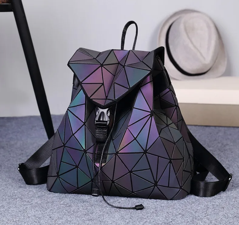 3D Geometric fashion travel backpack unisex hasp shoulder bag holographic reflector ins hot style japan design
3D Geometric fashion travel backpack unisex hasp shoulder bag holographic reflector ins hot style japan design