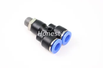 Pneumatic Push in Quick Touch to Y Shaped Connect Fitting 3/8" OD Tube x 1/4" Male NPT Quick Coupler
Pneumatic Push in Quick Touch to Y Shaped Connect Fitting 3/8" OD Tube x 1/4" Male NPT Quick Coupler