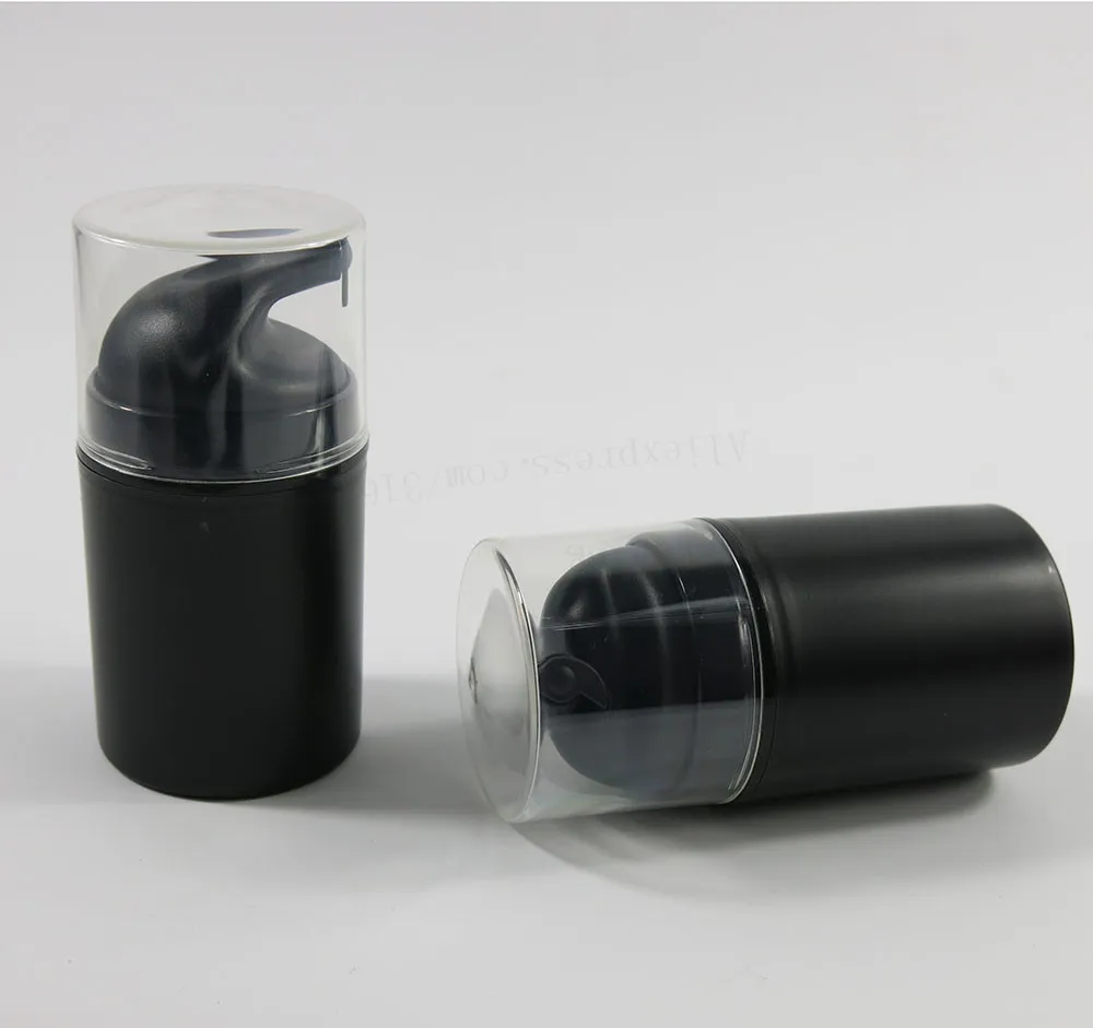 24 x 50ml Black Plastic Airless Lotion Pump Bottle Empty Vacuum Pressure Elmusion Travel Cosmetic Containers Packaging
24 x 50ml Black Plastic Airless Lotion Pump Bottle Empty Vacuum Pressure Elmusion Travel Cosmetic Containers Packaging