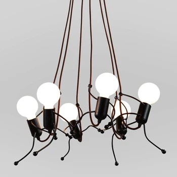 Nordic Small Iron Man 180Degrees Adjustment LED Pendant Lights Lamps for Corridor Art Minimalist Modern Living Room Room Bedside
Nordic Small Iron Man 180Degrees Adjustment LED Pendant Lights Lamps for Corridor Art Minimalist Modern Living Room Room Bedside