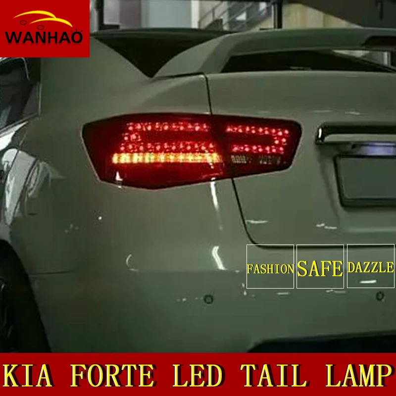 LED Modifie Tail Light for Kia Forte Rear Lamp Fashion and cool multi functional 9~32v DC red color
LED Modifie Tail Light for Kia Forte Rear Lamp Fashion and cool multi functional 9~32v DC red color