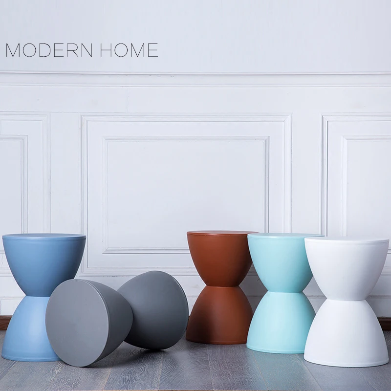Fashion Color Minimalist Modern Design plastic low ottoman low stool, popular hot sale dining chair, makeup round side stool 1PC
Fashion Color Minimalist Modern Design plastic low ottoman low stool, popular hot sale dining chair, makeup round side stool 1PC