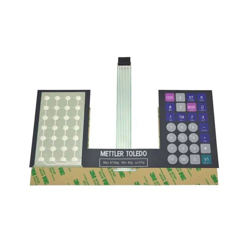 English Version Keyboard Film For Mettler Toledo 3600 3650 3680 Electronic Blance Keyboard Film(Key strengthen edition)
English Version Keyboard Film For Mettler Toledo 3600 3650 3680 Electronic Blance Keyboard Film(Key strengthen edition)