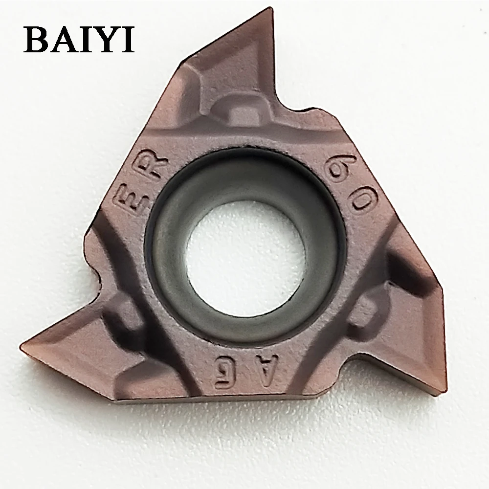50 pieces of MMT16ER AG60-S VP15TF Carbide Insert CNC Thread Insert for Thread Holders
50 pieces of MMT16ER AG60-S VP15TF Carbide Insert CNC Thread Insert for Thread Holders