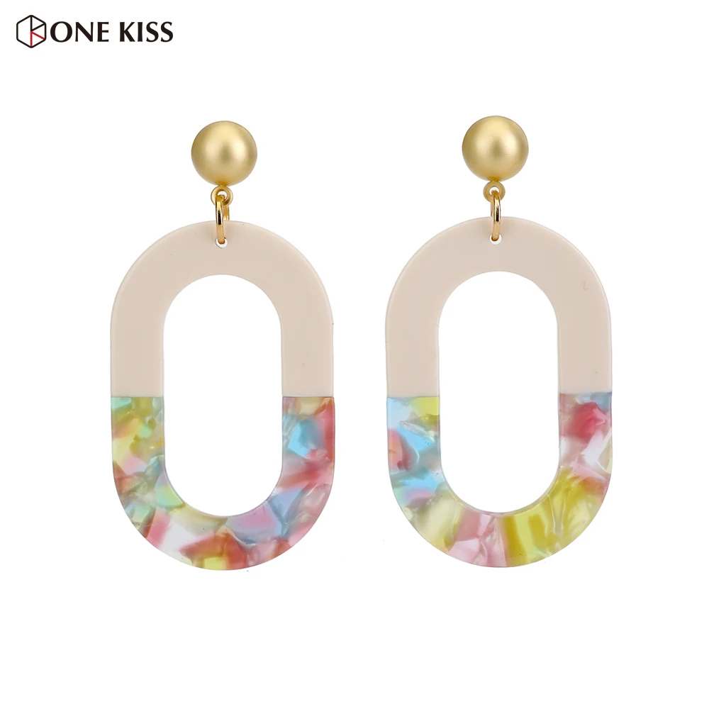 New Fashion Colorful Acrylic Drop Earrings For Women Multicolor Geometry statement Dangle Earring acetate jewelry Brincos gift
New Fashion Colorful Acrylic Drop Earrings For Women Multicolor Geometry statement Dangle Earring acetate jewelry Brincos gift