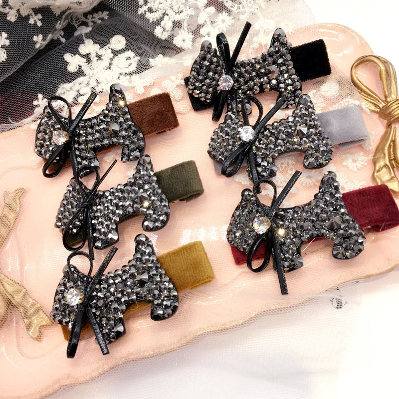 Korea Hair Accessories Flower Diamond Dog Hair Clips For Girls Crystal Hair Accessories Hair Bows Hairpins Barrette 4
Korea Hair Accessories Flower Diamond Dog Hair Clips For Girls Crystal Hair Accessories Hair Bows Hairpins Barrette 4