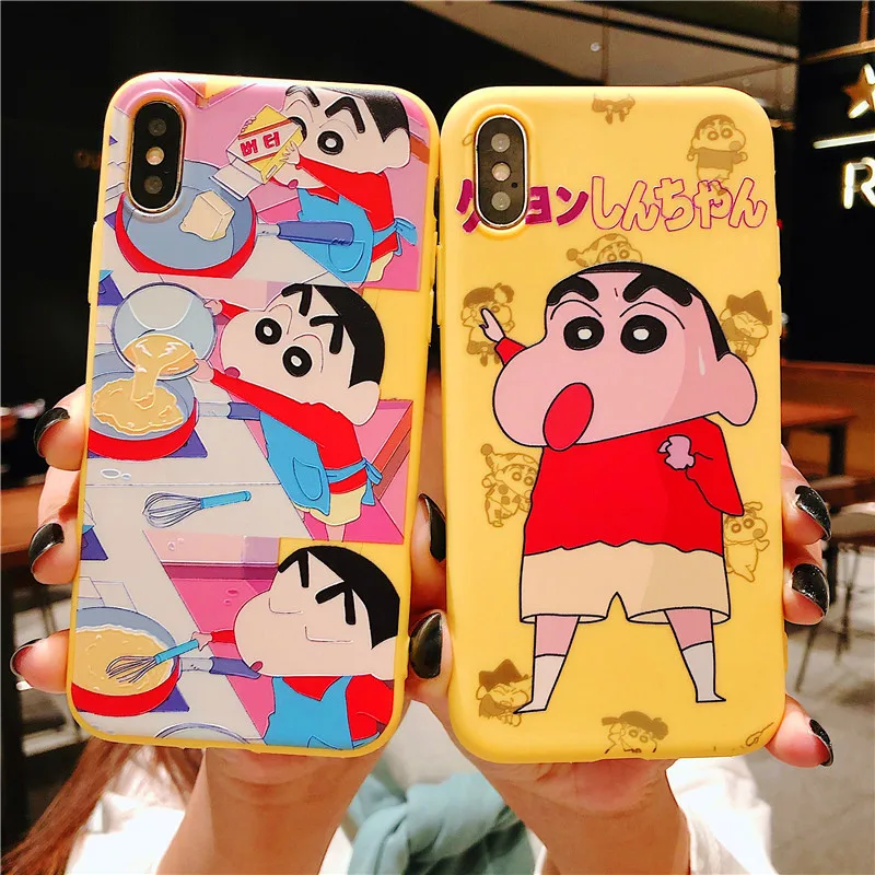 Crayon Shinchan Case for iPhone 6 6S 7 8 Plus Case Silicone Cute Shin Chan Soft TPU Back Cover Cases for iPhone X XS MAX XR Case
Crayon Shinchan Case for iPhone 6 6S 7 8 Plus Case Silicone Cute Shin Chan Soft TPU Back Cover Cases for iPhone X XS MAX XR Case