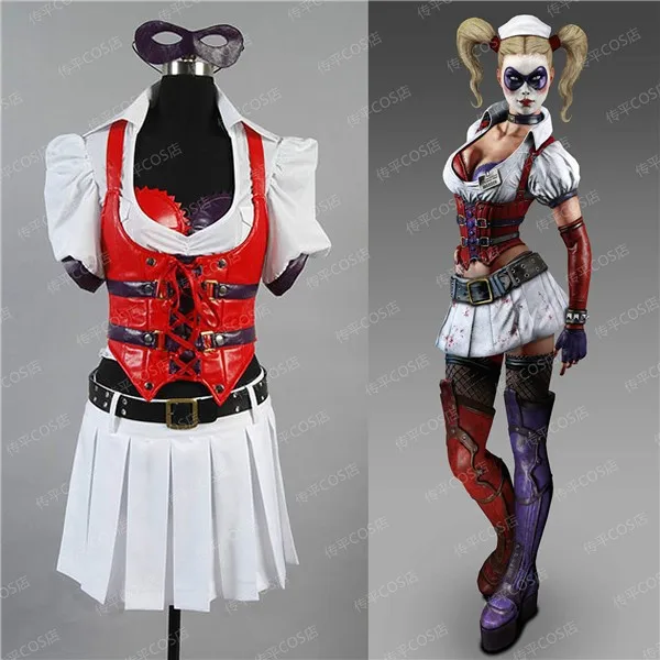 Batman Arkham Asylum City Harley Quinn Dress Costume Suit Size Custom Made Any Size Anime Free Shipping NEW
Batman Arkham Asylum City Harley Quinn Dress Costume Suit Size Custom Made Any Size Anime Free Shipping NEW