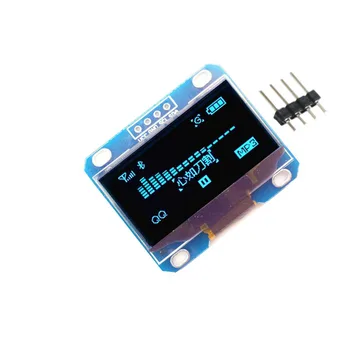 4PIN OLED module 1.3" white/Blue color 128X64 1.3 inch OLED LCD LED Display Module 1.3" IIC I2C Communicate for arduino 
4PIN OLED module 1.3" white/Blue color 128X64 1.3 inch OLED LCD LED Display Module 1.3" IIC I2C Communicate for arduino