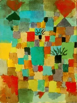 High quality Oil painting Canvas Reproductions Southern (Tunisian) gardens (1919) by Paul Klee Painting hand painted
High quality Oil painting Canvas Reproductions Southern (Tunisian) gardens (1919) by Paul Klee Painting hand painted