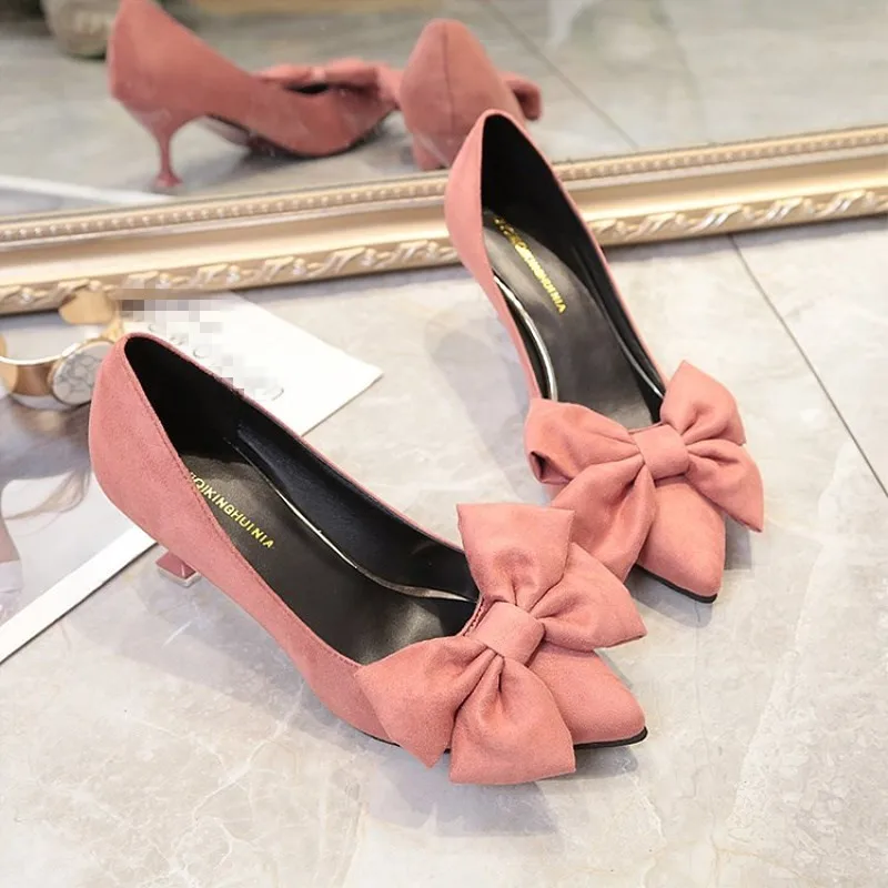 HEE GRAND Spring Autumn Big Bow Pumps Women Casual Fashion Slip On Pointed Toe Stable Kitten Heels Shoes OL Office Pumps WXG706
HEE GRAND Spring Autumn Big Bow Pumps Women Casual Fashion Slip On Pointed Toe Stable Kitten Heels Shoes OL Office Pumps WXG706