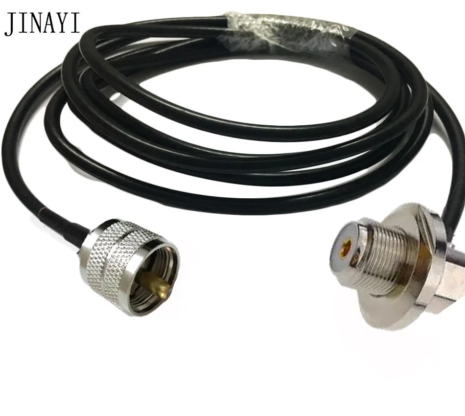 SO239 UHF Female to UHF PL259 Male Connector for Car Mobile Radio Antenna RG58 Coax Cable 3m 5m 10m 15m 20m
SO239 UHF Female to UHF PL259 Male Connector for Car Mobile Radio Antenna RG58 Coax Cable 3m 5m 10m 15m 20m