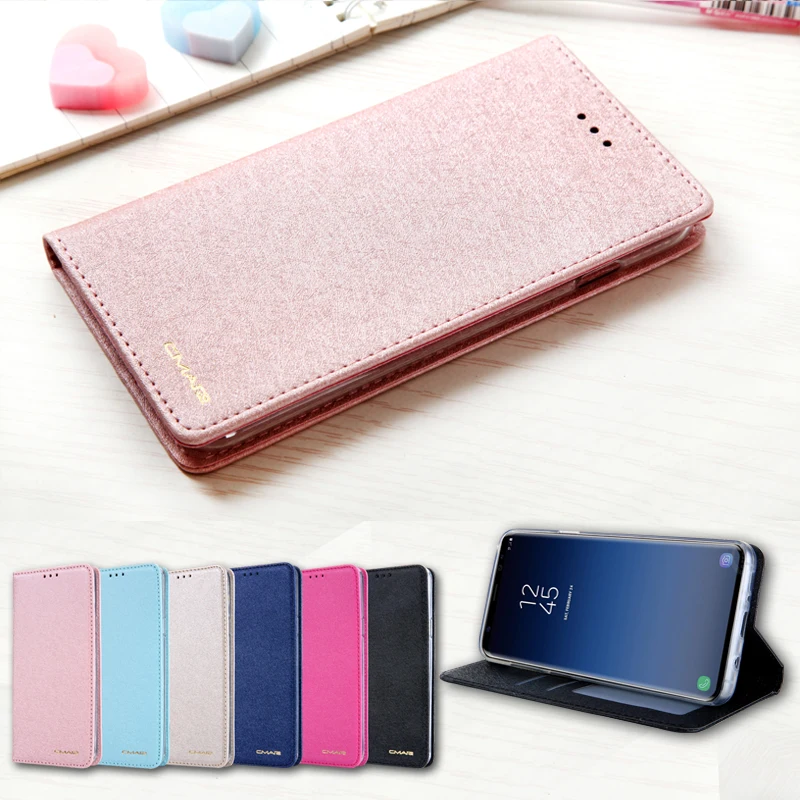 CMAI2 For Samsung Galaxy S9 Case Leather Silk Magnetic PU Wallet Flip Cover for Galaxy S9 Plus Case Luxury With Stand Cards Slot
CMAI2 For Samsung Galaxy S9 Case Leather Silk Magnetic PU Wallet Flip Cover for Galaxy S9 Plus Case Luxury With Stand Cards Slot