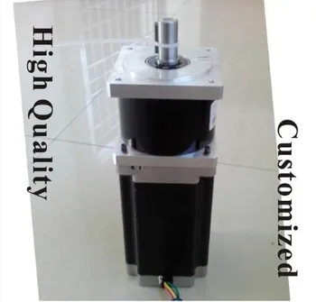 3:1 5:1 10: 1 NEMA34 planetary gearbox Stepper Precesion model Motor stepper motor body Length 80 mm Rated load 50N.m
3:1 5:1 10: 1 NEMA34 planetary gearbox Stepper Precesion model Motor stepper motor body Length 80 mm Rated load 50N.m