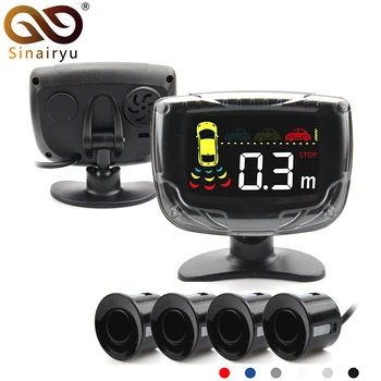 Sinairyu Car LCD Parking Sensor Assistance Reverse Backup Radar Monitor System With Backlight Display + 4 Sensors 6 colors 
Sinairyu Car LCD Parking Sensor Assistance Reverse Backup Radar Monitor System With Backlight Display + 4 Sensors 6 colors