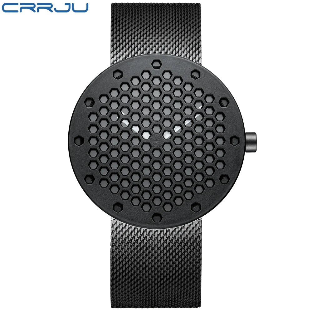 CRRJU Hollow Creativity Steel Mesh Men Watch Top Brand Luxury Fashion Sport Male Quartz Wristwatch Boutique Relogio Feminino
CRRJU Hollow Creativity Steel Mesh Men Watch Top Brand Luxury Fashion Sport Male Quartz Wristwatch Boutique Relogio Feminino