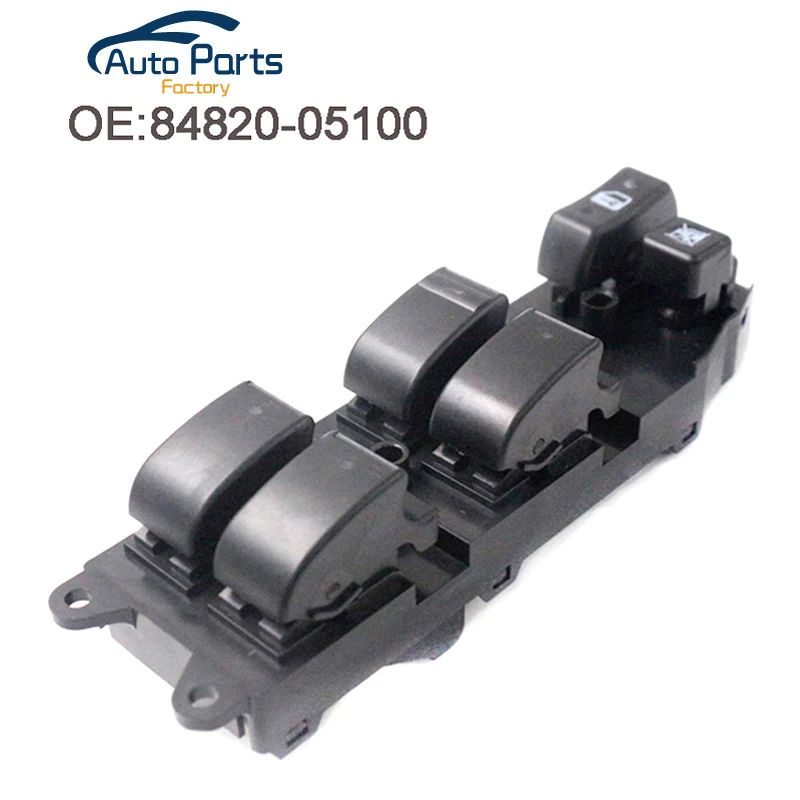 Power Window Switch For Toyota Avensis 84820-05100 8482005100 84802-05210 Driver Side Window Control Switch
Power Window Switch For Toyota Avensis 84820-05100 8482005100 84802-05210 Driver Side Window Control Switch