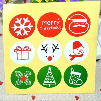 90PCS/lot Vintage Christmas Series Kraft paper Sticker for Handmade Products for baking Gift seal sticker label
90PCS/lot Vintage Christmas Series Kraft paper Sticker for Handmade Products for baking Gift seal sticker label