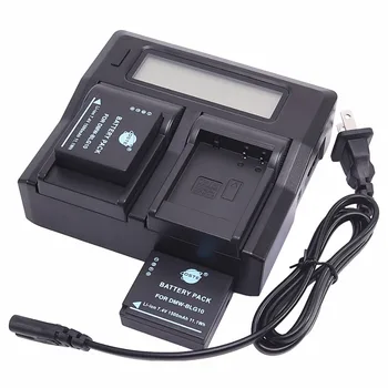 DSTE 2x Li-ion DMW-BLG10 Battery + Dual Charger for Panasonic Lumix DMC-GF6 DC-G100 DC-G110
DSTE 2x Li-ion DMW-BLG10 Battery + Dual Charger for Panasonic Lumix DMC-GF6 DC-G100 DC-G110