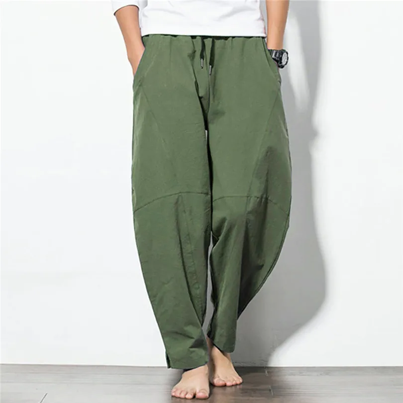 New Autumn Men Casual Cotton Linen Solid Pant Casual Fashion Loose Winter Pocket Comfort Long Pant #E15 Wholesale
New Autumn Men Casual Cotton Linen Solid Pant Casual Fashion Loose Winter Pocket Comfort Long Pant #E15 Wholesale