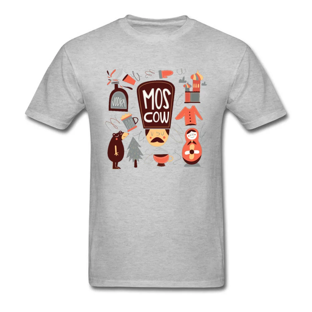 26CC295 Mens Family Camisa Tees Round Collar Summer/Autumn 100% Cotton T Shirts Custom Short Sleeve T-Shirt Drop Shipping 26CC295 grey