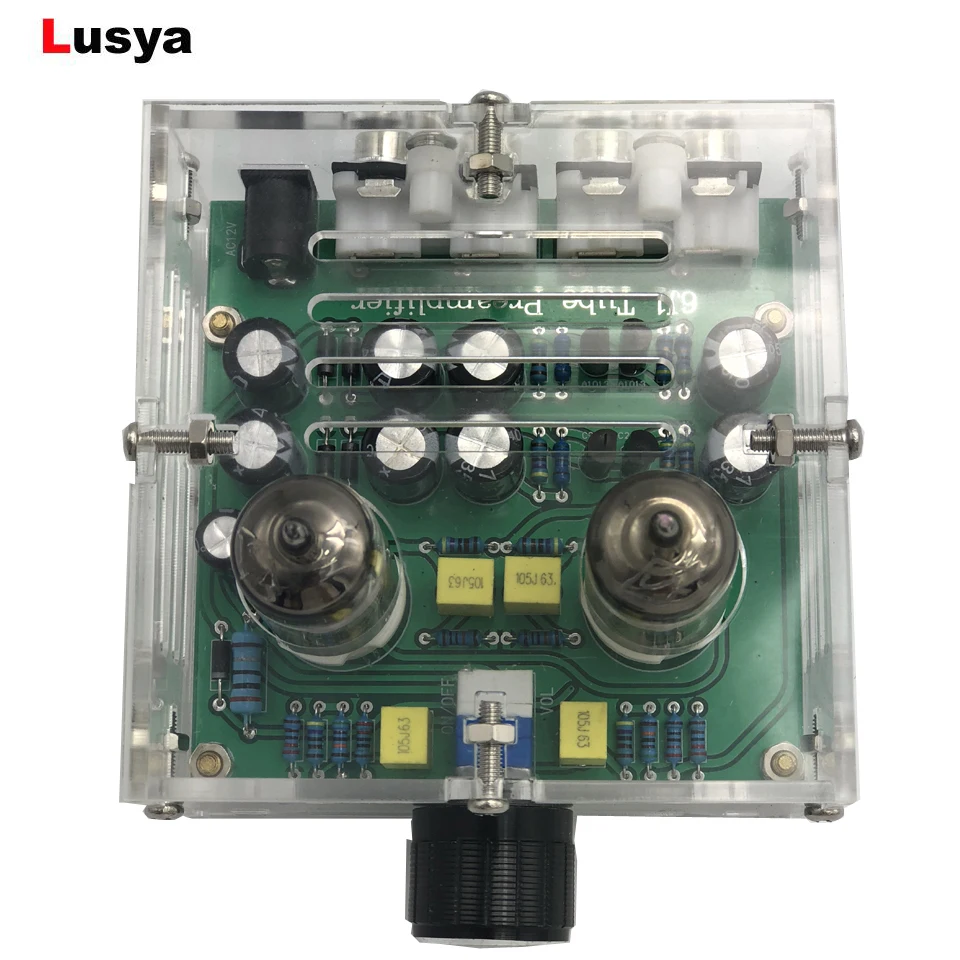 Fever Hifi 6J1 Tube Amplifiers audio amplifier Board Amplificador Fever Bile Pre-amplifier class A with case D1-002
Fever Hifi 6J1 Tube Amplifiers audio amplifier Board Amplificador Fever Bile Pre-amplifier class A with case D1-002
