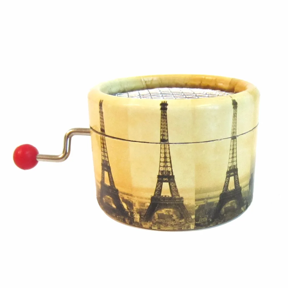 Hand crank music box round paper box movie theme music box souvenirs gifts Angela's gifts free shipping
Hand crank music box round paper box movie theme music box souvenirs gifts Angela's gifts free shipping