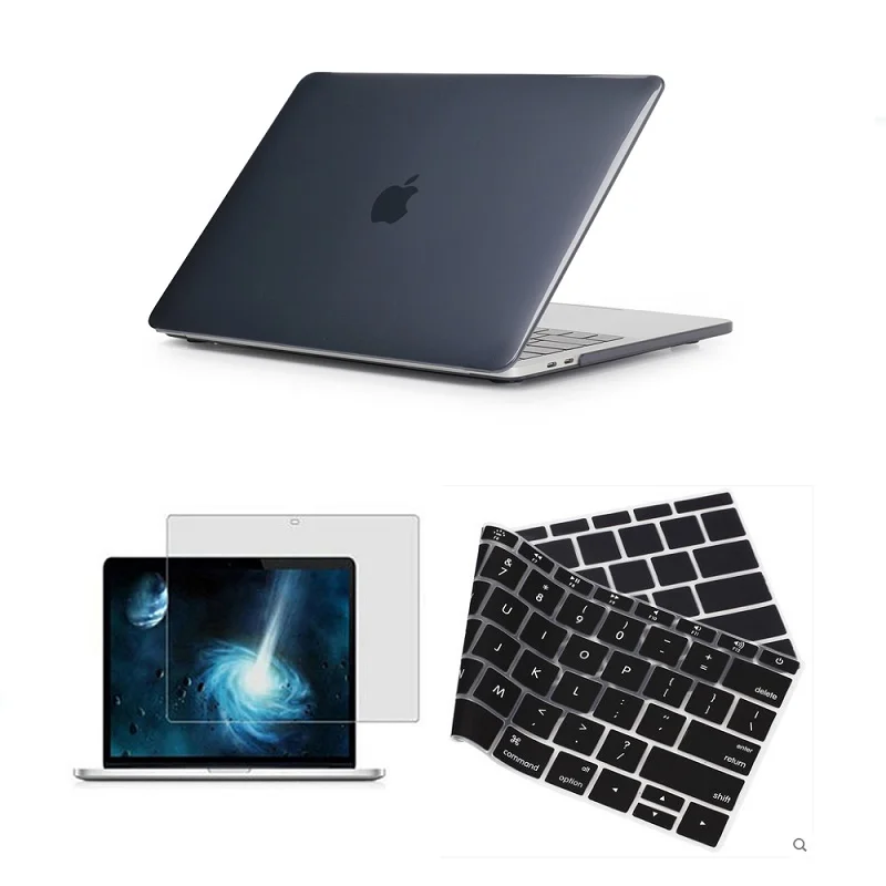 Кристально прозрачный жесткий чехол для защиты Macbook Air Retina Pro 13 15 с сенсорной