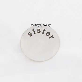 Mesinya whole 20pcs 22.3mm large 316L surgical s.steel waterproof sister plate charm for floating glass locket pendant
Mesinya whole 20pcs 22.3mm large 316L surgical s.steel waterproof sister plate charm for floating glass locket pendant