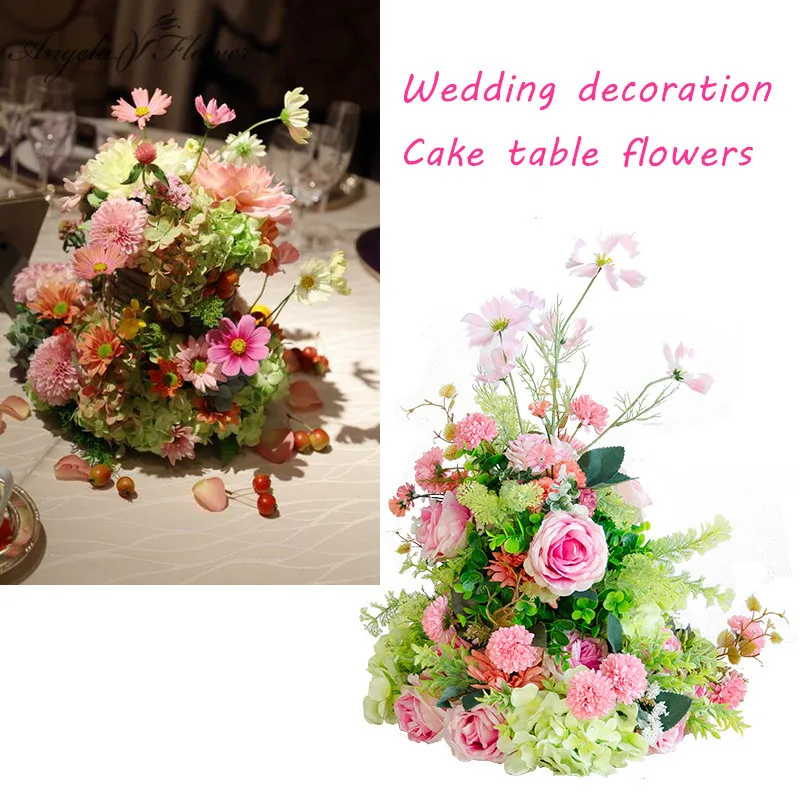 DIY Wedding prop Artificial cake table flower ball party home wedding hotel decor studio photography background silk flores ball
DIY Wedding prop Artificial cake table flower ball party home wedding hotel decor studio photography background silk flores ball