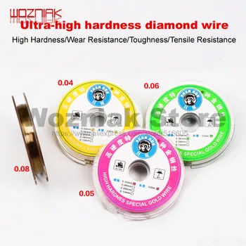 Mobile phone LCD Screen Cutting Line Imported Material Separation Line 0.04 0.05 0.06 0.08 Super rigid wire for iphone ipad 
Mobile phone LCD Screen Cutting Line Imported Material Separation Line 0.04 0.05 0.06 0.08 Super rigid wire for iphone ipad