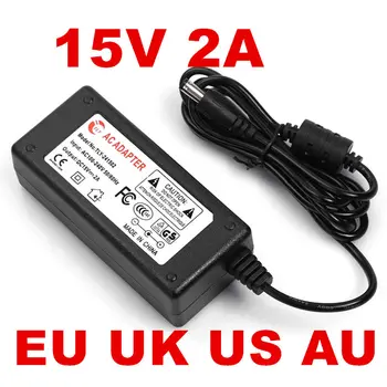 5PCS 15V2A AC 100-240V Converter Adapter DC 15V 2A 2000mA Power Supply 5.5mm x 2.1mm for LED CCTV 
5PCS 15V2A AC 100-240V Converter Adapter DC 15V 2A 2000mA Power Supply 5.5mm x 2.1mm for LED CCTV