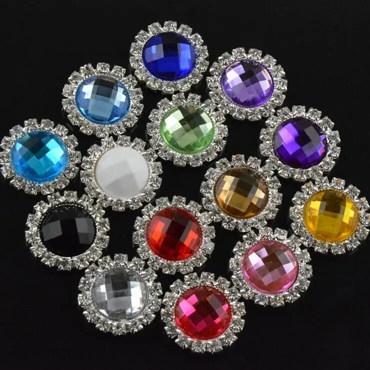Colorful 20mm Flat Back Crystal Pearl Button Metal Rhinestone Buttons For Wedding Hair Bow DIY Accessory
Colorful 20mm Flat Back Crystal Pearl Button Metal Rhinestone Buttons For Wedding Hair Bow DIY Accessory