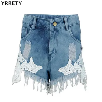 YRRETY 2018 European And American Summer Female Light blue High Waist Denim Shorts Women Worn Loose Burr Hole Jeans Shorts S-XXL
YRRETY 2018 European And American Summer Female Light blue High Waist Denim Shorts Women Worn Loose Burr Hole Jeans Shorts S-XXL