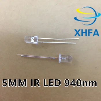 Wholesale 20 pcs lot 5mm IR Infrared LED 940nm Lamp Transmitting Tube Emitting Diode High Power
Wholesale 20 pcs lot 5mm IR Infrared LED 940nm Lamp Transmitting Tube Emitting Diode High Power