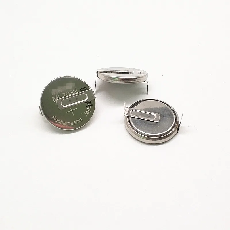 1pcs Original ML2032 3V button battery Rechargeable battery Industrial motherboard battery Can replace CR2032
1pcs Original ML2032 3V button battery Rechargeable battery Industrial motherboard battery Can replace CR2032